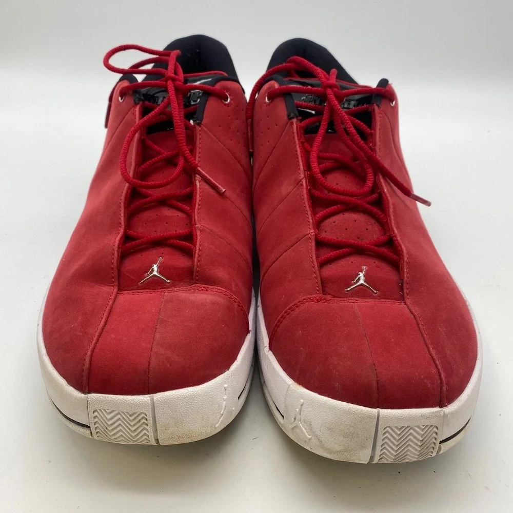 Nike Jordan Team Elite 2 Low Mens 12 Red Black Basketball Shoes AO1696-600
